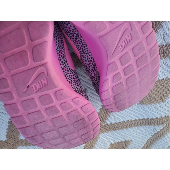 NIKE ROSHE RUN PRINT POLKA DOT 599432 005 SZ 6 WOLF GRAY VIOLET - Picture 12 of 15